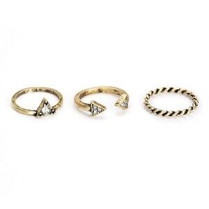 😍 3 for $15 Delicately Yours™ Midi Rings - Arrow